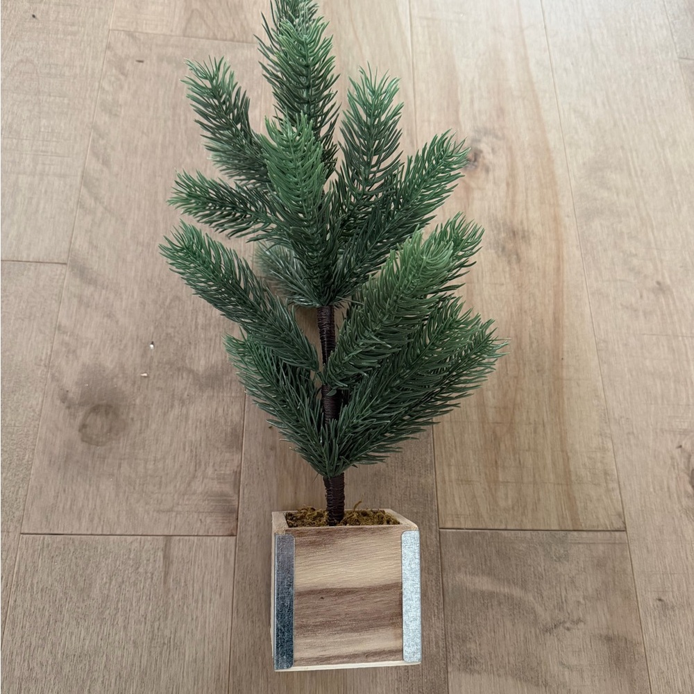 Green Pine Holiday Decor Tree